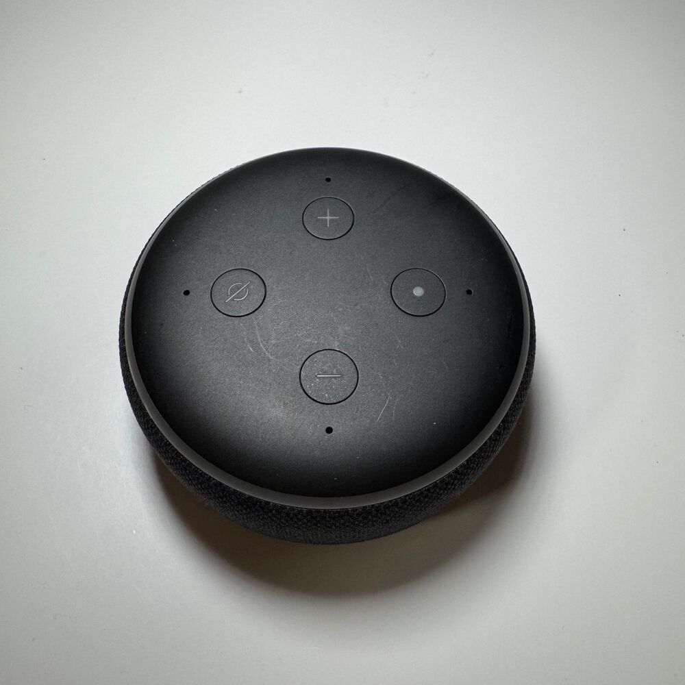 Amazon Echo Dot 3rd Generation Alexa Smart Speaker Black C78MP8 UNIT ONLY TESTED